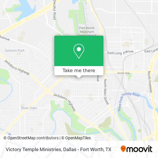 Victory Temple Ministries map