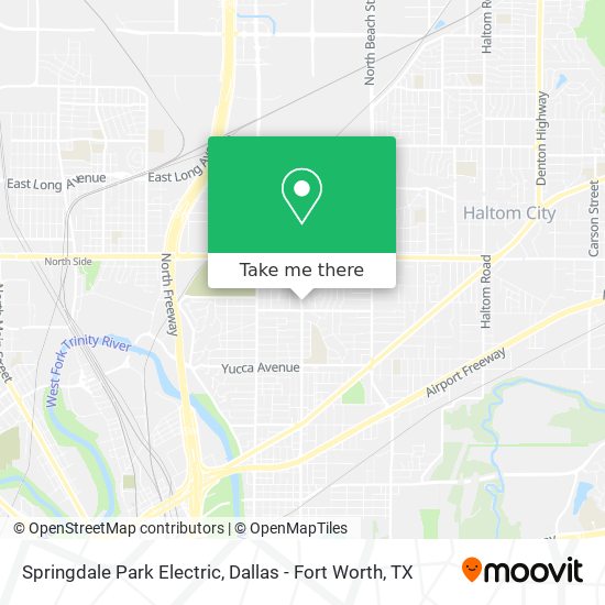 Springdale Park Electric map