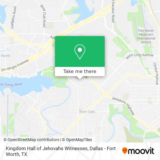 Kingdom Hall of Jehovahs Witnesses map