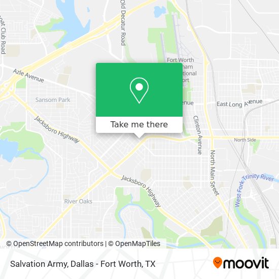 Salvation Army map