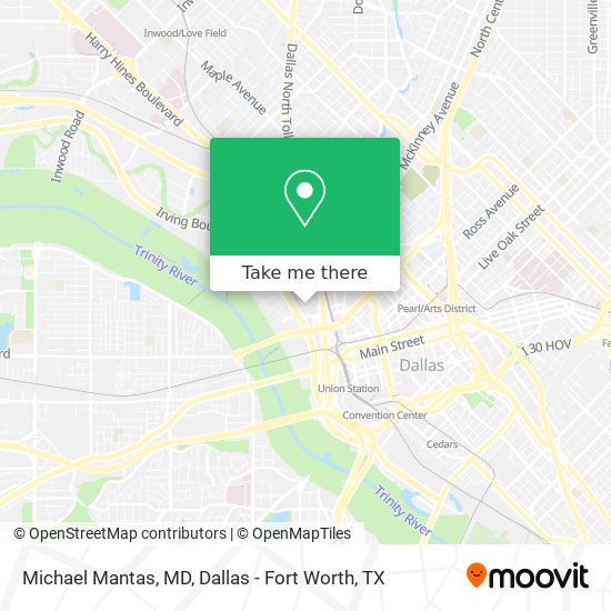 Mapa de Michael Mantas, MD