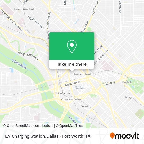 Mapa de EV Charging Station