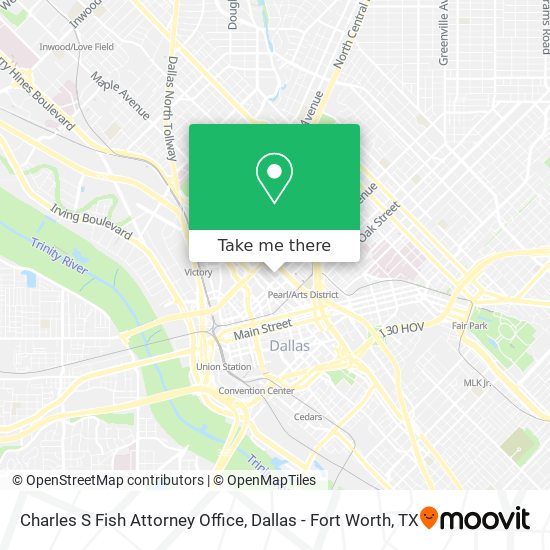 Mapa de Charles S Fish Attorney Office