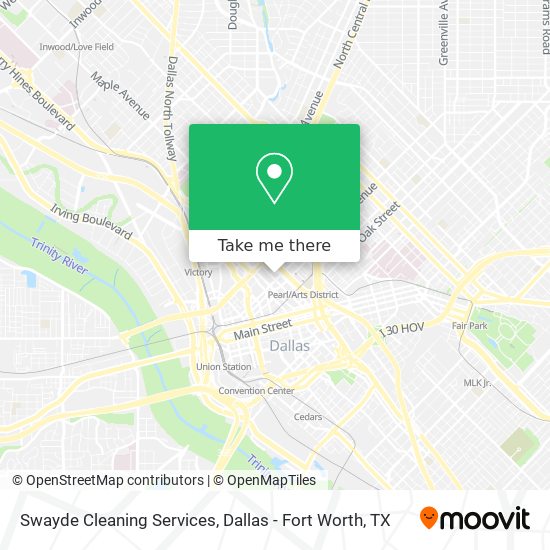 Mapa de Swayde Cleaning Services