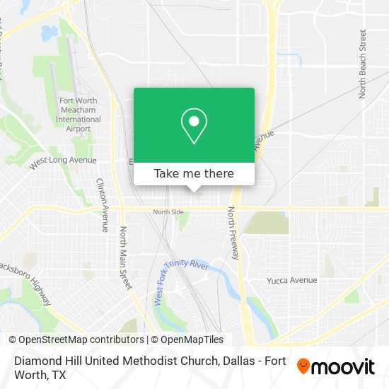 Diamond Hill United Methodist Church map