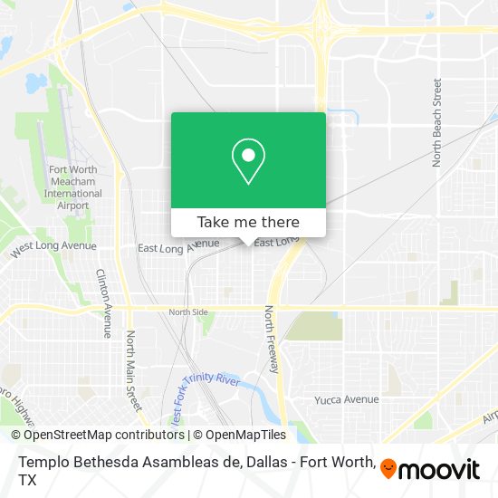 Mapa de Templo Bethesda Asambleas de