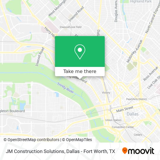 JM Construction Solutions map