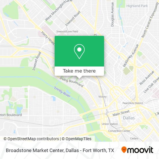 Broadstone Market Center map