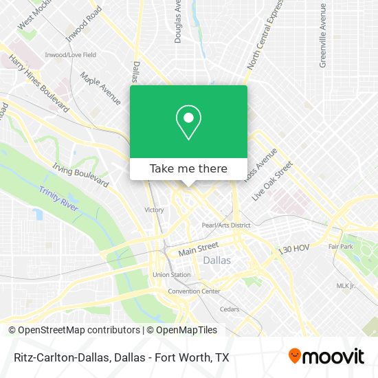 Ritz-Carlton-Dallas map