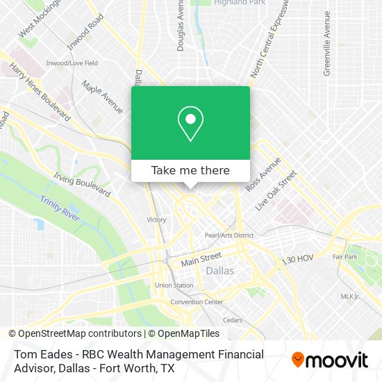 Mapa de Tom Eades - RBC Wealth Management Financial Advisor