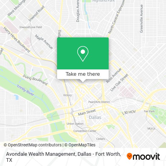 Avondale Wealth Management map