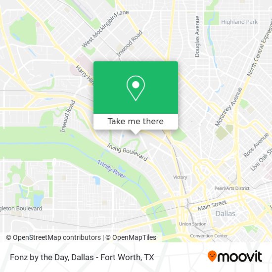 Fonz by the Day map