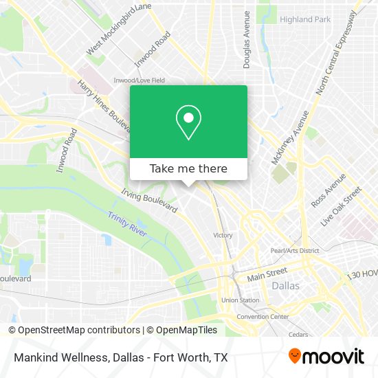 Mankind Wellness map