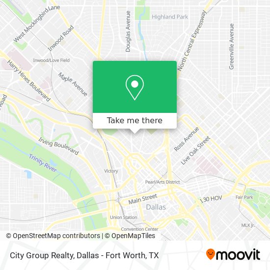 City Group Realty map