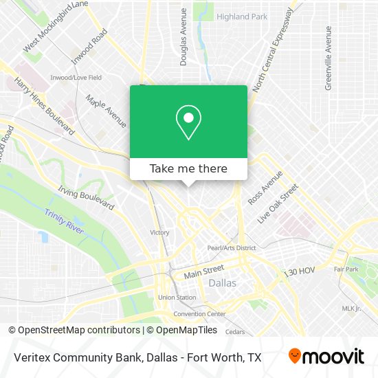 Mapa de Veritex Community Bank