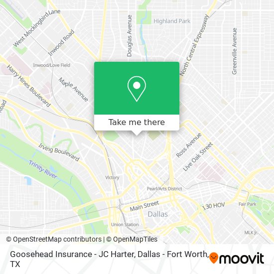 Mapa de Goosehead Insurance - JC Harter