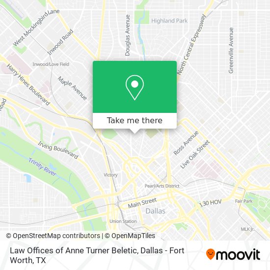 Law Offices of Anne Turner Beletic map