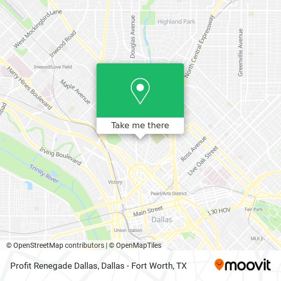 Profit Renegade Dallas map