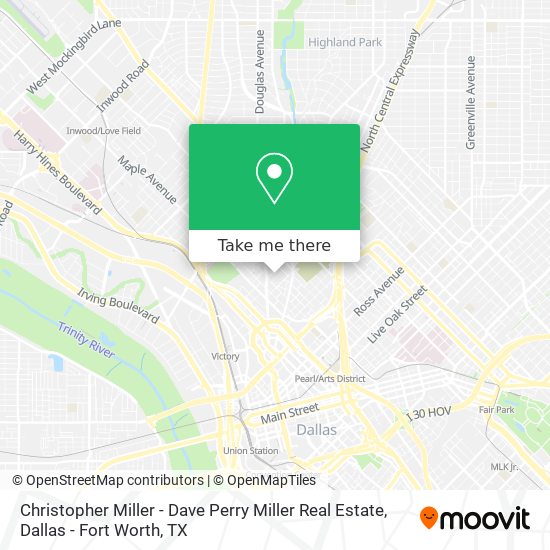 Christopher Miller - Dave Perry Miller Real Estate map