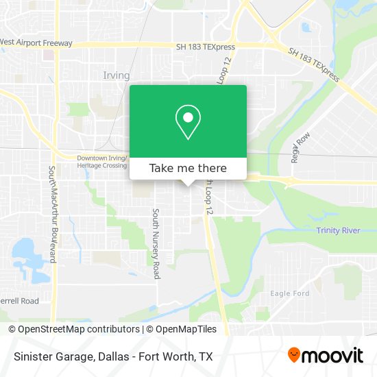 Sinister Garage map