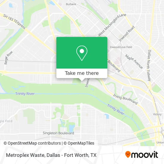 Metroplex Waste map