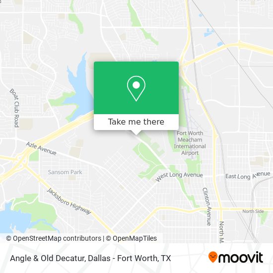 Mapa de Angle & Old Decatur