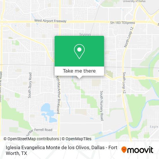 Iglesia Evangelica Monte de los Olivos map