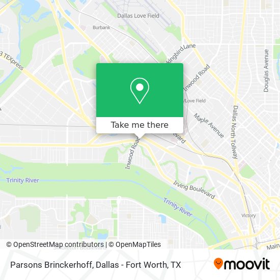 Parsons Brinckerhoff map
