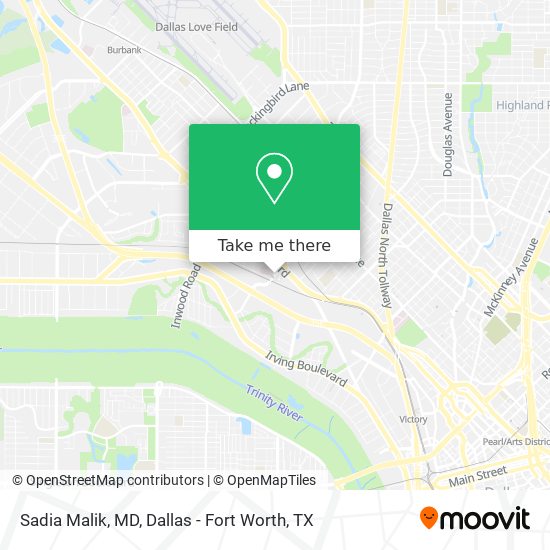 Sadia Malik, MD map