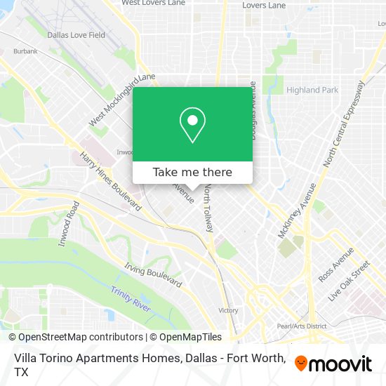 Villa Torino Apartments Homes map