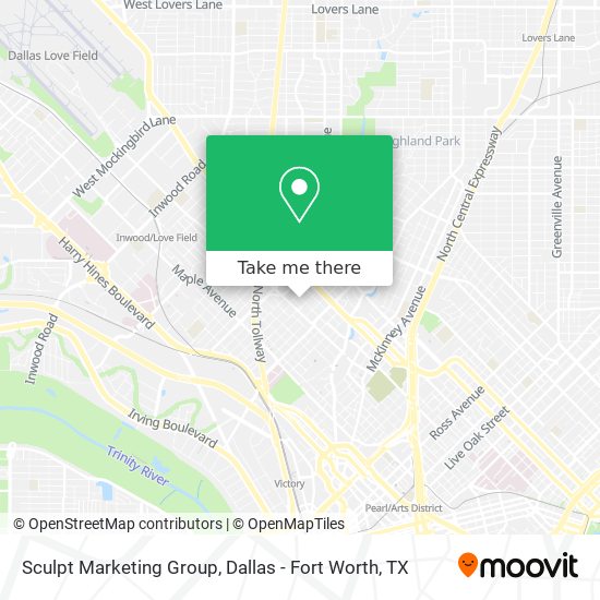 Mapa de Sculpt Marketing Group