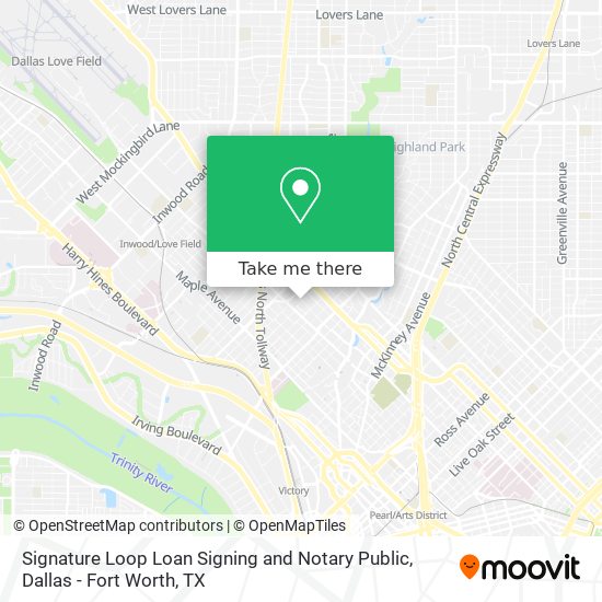 Signature Loop Loan Signing and Notary Public map
