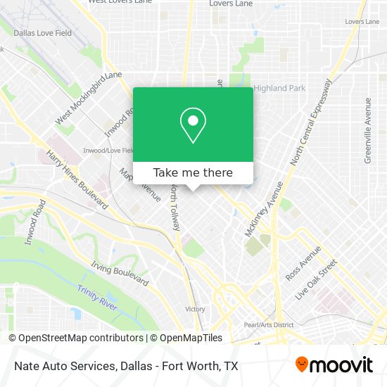 Nate Auto Services map