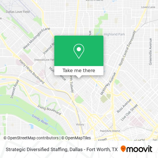 Strategic Diversified Staffing map