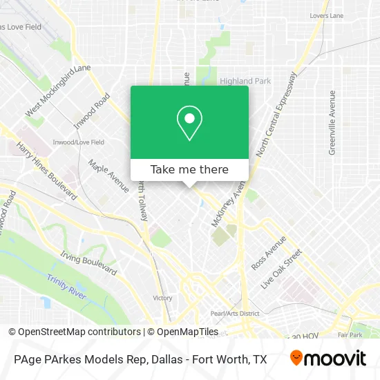 Mapa de PAge PArkes Models Rep
