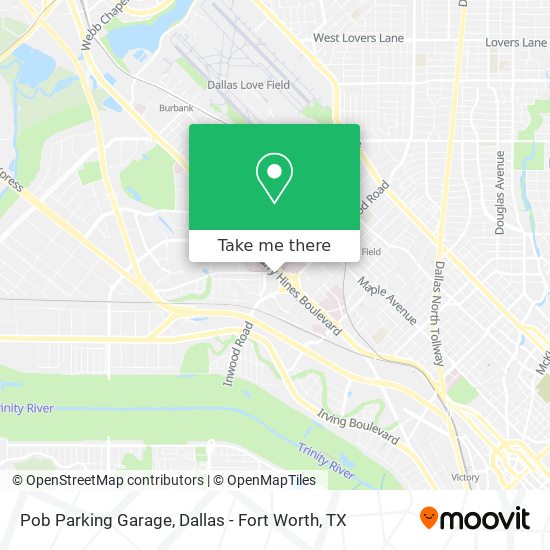 Mapa de Pob Parking Garage