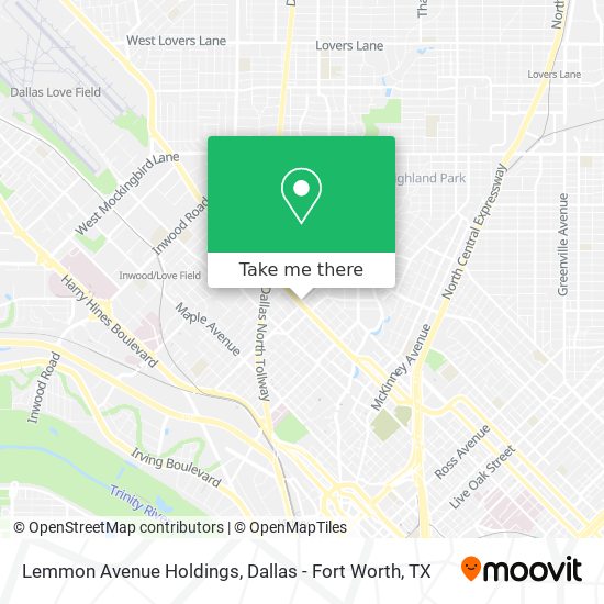 Mapa de Lemmon Avenue Holdings