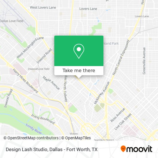 Design Lash Studio map