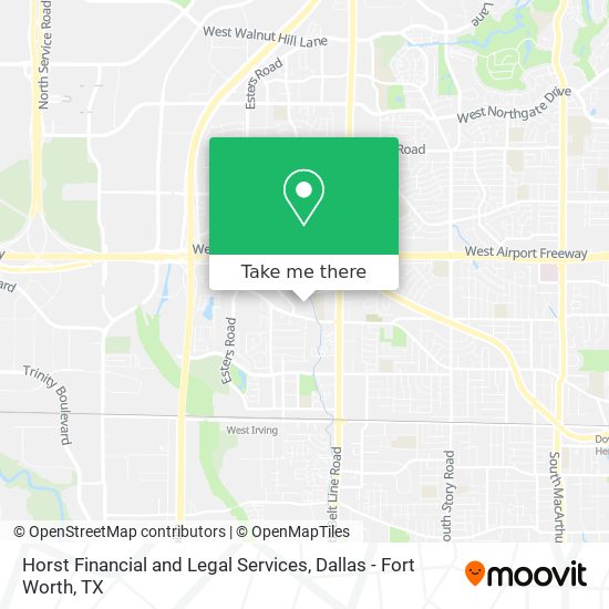 Horst Financial and Legal Services map