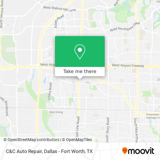 C&C Auto Repair map