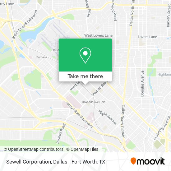 Sewell Corporation map