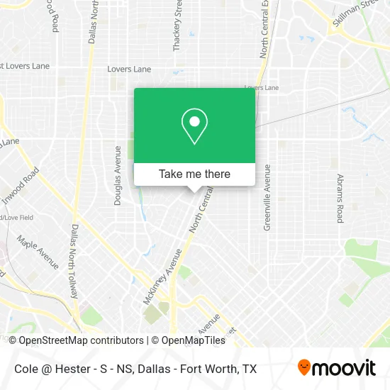 Cole @ Hester - S - NS map