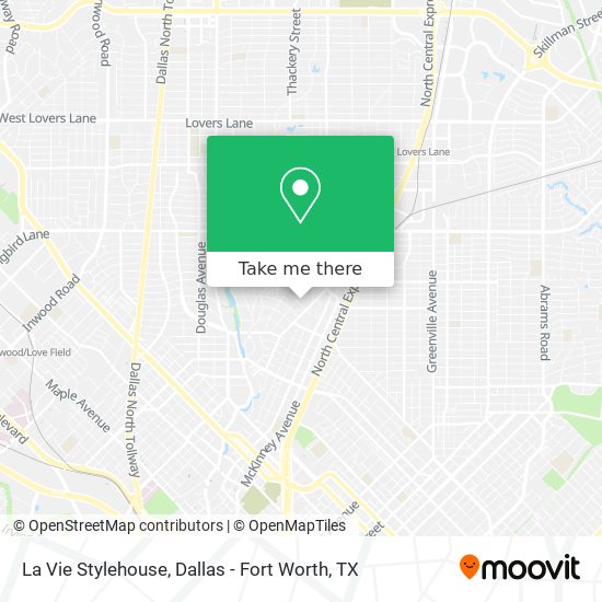 La Vie Stylehouse map