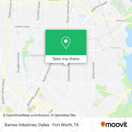 Mapa de Barnes Industries