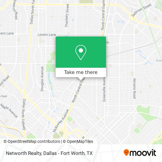 Networth Realty map