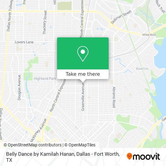 Belly Dance by Kamilah Hanan map
