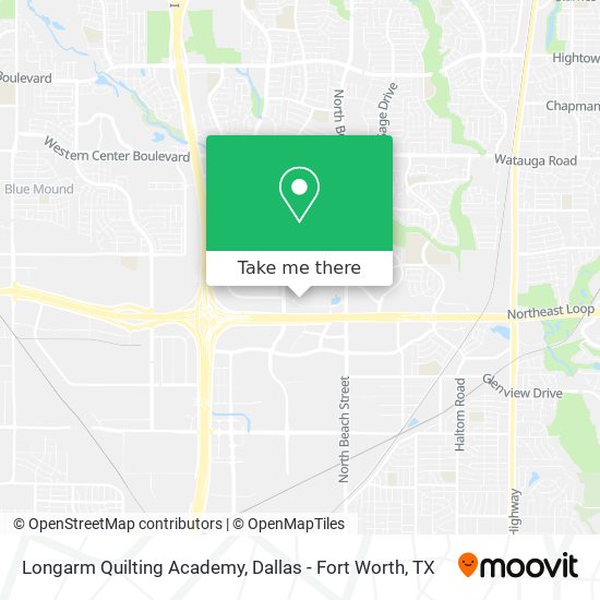 Longarm Quilting Academy map