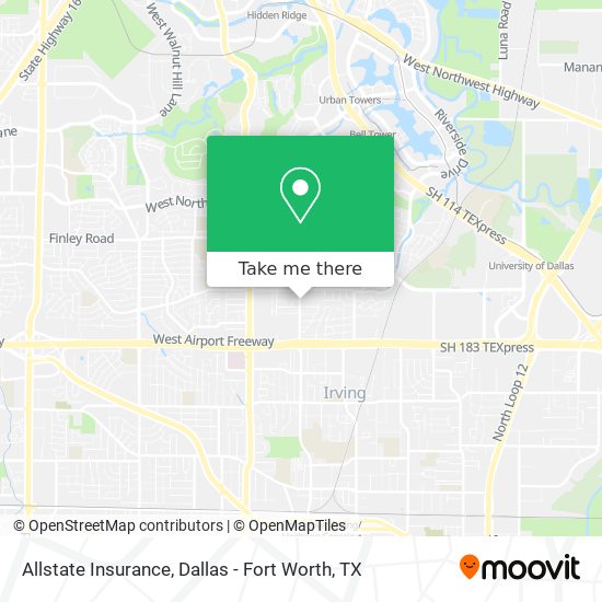 Allstate Insurance map