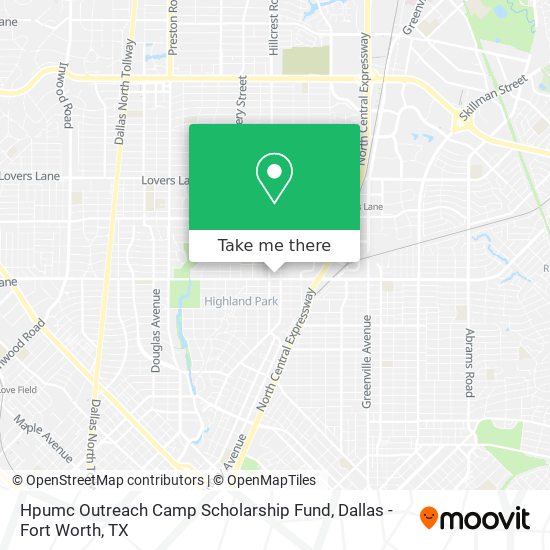 Hpumc Outreach Camp Scholarship Fund map