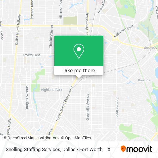 Snelling Staffing Services map